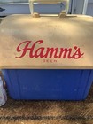 Hamm s Beer Vintage Blue Cooler Covey Corp Plastic    swinger    Cooler  1976