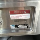 Wells Mod327tdm Three Pan 4 3 Size Drop In Hot Food Well With Table Working