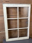 Antique Old Window Sash 6 Lite Frame Farmhouse building Materials 19x28