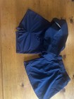 2 Izod Skirts Size 10 Regular School Uniform Girls Navy Blue