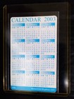 Britney Spears Vintage 2003 Thailand Special Calendar Card Mega Rare   