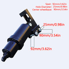 200mm Diameter Auger Drill With Hoses Pins For 1-1 5ton Mini Excavator Free Ship