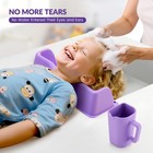 Hair Washing Station For Kids Portable Silicone Hair Washing Basin For Sink  