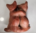 Vintage Mayan Calina Dancing Dogs Sculpture Pottery  
