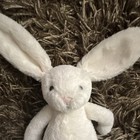 Jellycat White Bunny Plush Stuffed Animal Small 6-14in Birth  2020 Bas3bc