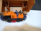 Vintage Lionel Train Postwar 50 Powered Railroad Gang Car Runs Well Original Box