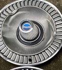 All  4  Pre-owned  Vintage-ford Galaxie-all Metal Center Hubs - Free Shipping  