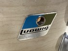 13    Ludwig B o Tom Drum Vintage 70s 6-ply Natural Wood Wrap 9x13  gs2