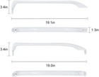 Door Handles Compatible For Ge Refrigerator  Wr12x22148  Wr12x20141  Wr12x11011