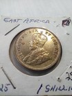 East Africa Shilling 1925  Xf au 25  Silver 