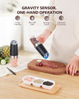 Gravity Electric Salt And Pepper Grinder Set Automatic Shakers Mill Grinder With