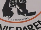 Vintage Nhl Hockey Sticker  only The World Saves More Than Bernie Parent  Rj Ent