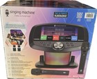 Singing Machine Ultimate Karaoke Party System With Vocal Removal Charging Mics