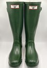 Vintage Gates Huntress Green Rubber Wellington Boots Made In Britain