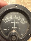 Weston Electrical Ammeter Model 506 Mr 25 B 118 Spec Amperes Dc Meter Amp Gauge