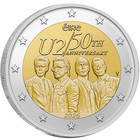 2026 Ireland     2 Euro Brilliant Uncirculated Bu Coin - 50 Years Of U2