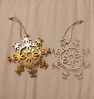Nib Chanel Beaute Holiday 2024 Vip Gift Set Cc Logo Snowflakes Gold White Paper