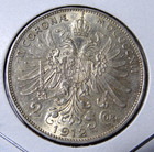 1912 Austria 2 Corona 0 835 Silver Austrian Coin