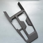 Leather Gear Panel Center Console Cover Frame For Honda Accord Black Leather