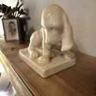 Rookwood Pottery Bookends 1928 Bassett Hound Dog  2998 5  Tall X 6  Long