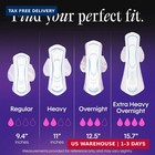 Kotex Ultra Thin Pads  Wings  Heavy  46 Count