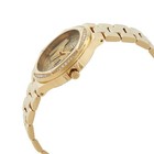 Michael Kors Lennox Pave Quartz Crystal Gold Dial Ladies Watch Mk7229