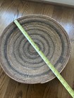 Large Tonga Basket 19  Handwoven Ilala Palm Zambia African Wall Basket Platter