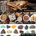 Cast Iron Mortar Pestle Rock Ore Crusher Large Size Pulverizer Assay Gold Mining