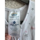 Halo Sleepsack Wearable Blanket White Stars Baby Infant Size Medium 6-12 Months