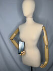 Antique Art Deco Evans Cigarette Holder   Lighter Case  Silver   Green 1920s 30s