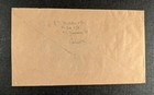 1945 Calcutta India Airmail Cover To New York Ny Usa