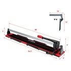 48  Professional Porcelain Ceramic Floor Manual Tile Cutter