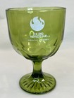 Ovi 1982 The World s Fair Green Glass Goblet Knoxville Tennessee 6    Chalice Tn