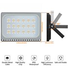 12x 100watt Bright Led Flood Light Warm White Outdoor Spotlight Garden Yard Lamp
