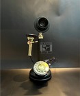 Nautical Candlestick Phone Antique Brass Landline Vintage Rotary Dial Telephone