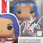 Zelina Vega Wwe Autographed 2023 Backlash  160 Funko Pop  Figurine