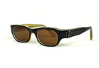 Vintage Marius Morel 50s Sunglasses 2 Dots Frame Made In France Brown Lens Rare