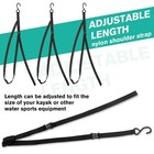 4 Pcs Double Kayak Storage Straps Adjustable Wall Hanging Hoist Sling With Hooks