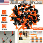 100 200pcs Tile Leveling System Kit Reusable Tile Spacer Wall Floor Clips Tool Z
