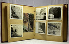 Vintage Photo Album With 120 Photographs   Postcards Travel Nov 1959 Scrapbook