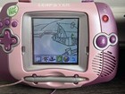 Leapfrog Leapster Learning Game System In Pink W  Pen Case   Five Games - Tested