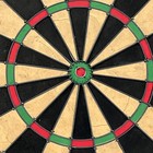 Vintage Winmau Accudart Thick Dart Board Metal Numbers Made In England