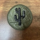 Original Vietnam Era Us Army 103rd Infantry Division Subdued Merrow Edges Patch