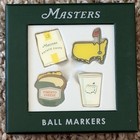 2026 Masters 4-pack Concession Logo Ball Markers Augusta National Golf Course