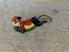 Super Large    vintage Jocko The Climbing Monkey Tin Litho Wind Up Linemar Toys