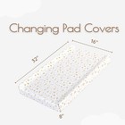 Baby Changing Pad Cover Boy  100  Cotton Changing Table Sheets  2 Pack Changing