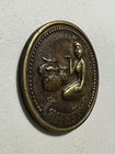 Nang Kwak Lucky Lady Thai Buddha Amulet Brass Pendant Wealth Success Rich 28