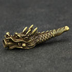 Vintage Brass Chinese Dragon Cigarette Holder Pipe Raa
