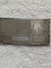 Vintage Id Data Builder Plate 1954 Gm Emd General Motors Electro Motive Railroad