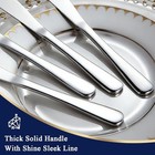 Dinner Knives Set Of 4  Stainless Steel Butter Knife Spreader 9 17   Table